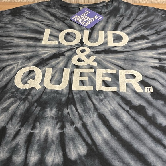 Loud & Queer Tie-Dye T-Shirt - Picture 2 of 3